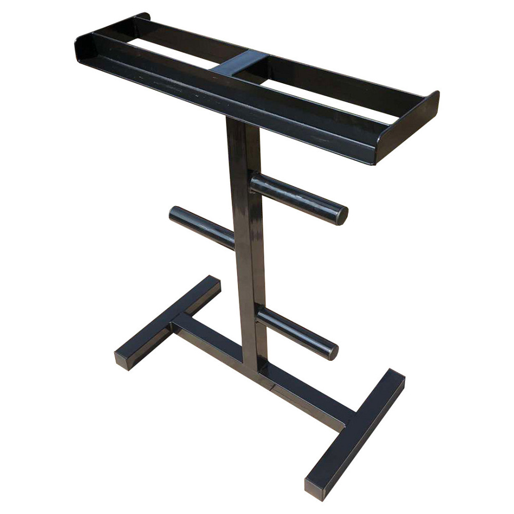 Стійка для зберігання грифів, дисків та гантелей 90 см подовжена KZ-397 профіль 40 на 40 мм Київ - фото 5