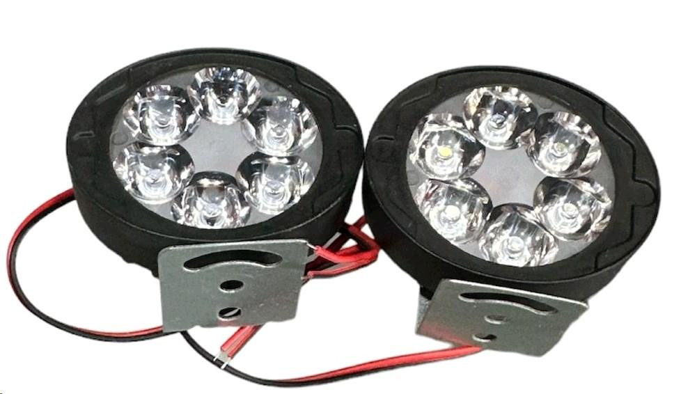 Фара додаткового світла LED LED L8-9W овальна 64*55*29мм FLOOD 12V DC 1,5W 6 шт. 6000 К IP67 900Lm 2 шт. Мукачево - фото 1