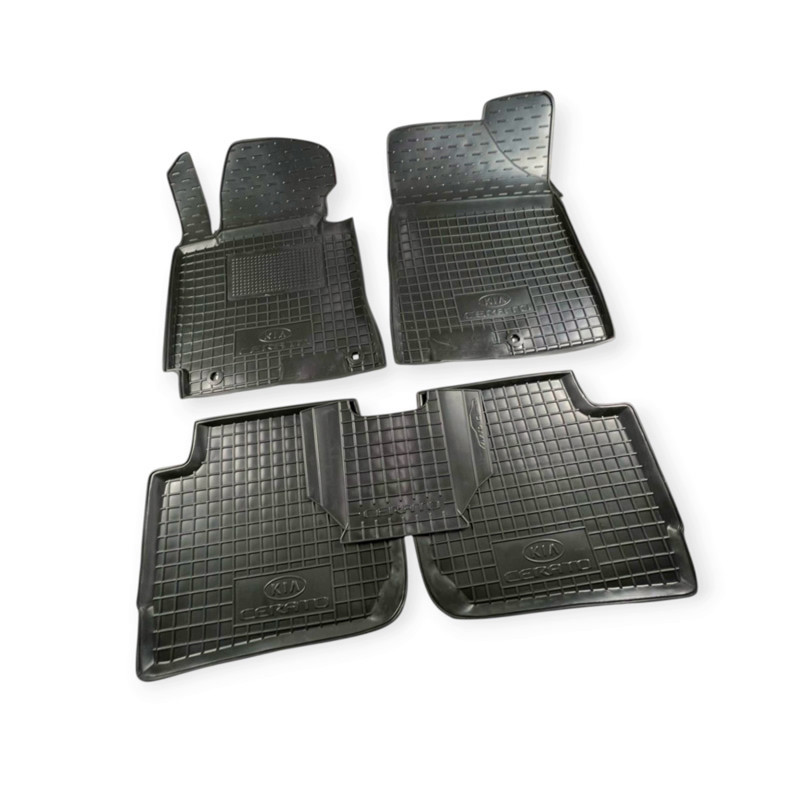 Коврики kia cerato lии 2012-2018 борт 2,5см, с перемычкой салона Мукачево - изображение 1