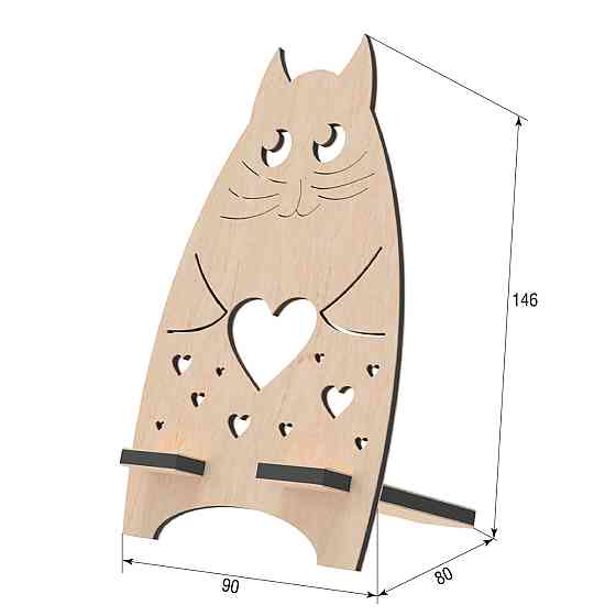 Підставка під телефон EKOSTAR Котик 3 Київ