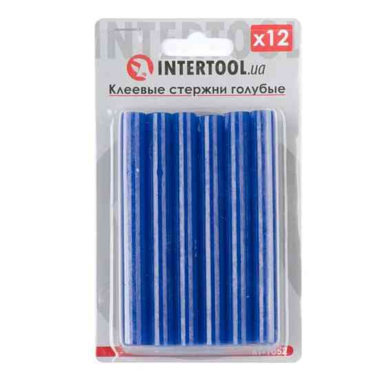 Комплект стрижнів блакитних клейових 11,2 мм*100 мм, 12 шт. Мукачево