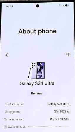 Смартфон Samsung Galaxy S24 ULTRA 12/512Gb Titanium Blue. Харків