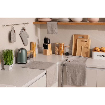 Кухонная прихватка Ardesto Oliver серый 20х20см, 100% хлопок (ART04OD) Винница - изображение 8