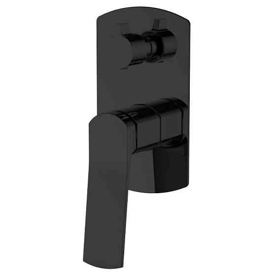 Змішувач прихованого монтажу VOLLE SOLO de la noche на 2 споживачі чорний Київ