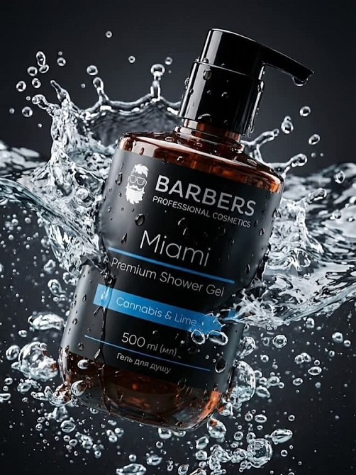 Гель для душа Miami Barbers 500 мл Киев - изображение 7
