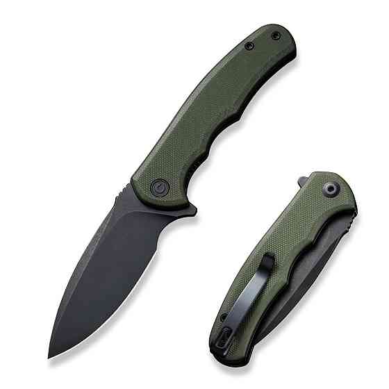 Нож складной карманный Civivi Mini Praxis, (7.5 см) D2 / G10 зеленый Киев