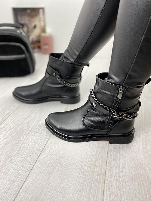 Черевики жіночі M.KRAFT чорні натуральна шкіра 38р. (2505) Коломыя - изображение 8