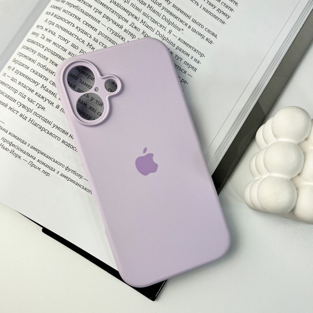 Чохол для смартфона Silicone Full Case AA Camera Protect for Apple iPhone 16 58,Lilac Київ - фото 7