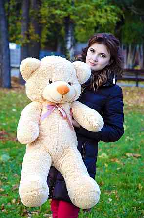 М'яка  іграшка подарунок на 8 березня плюшевий ведмедик Рафаель 100 см Бежевий Тернопіль