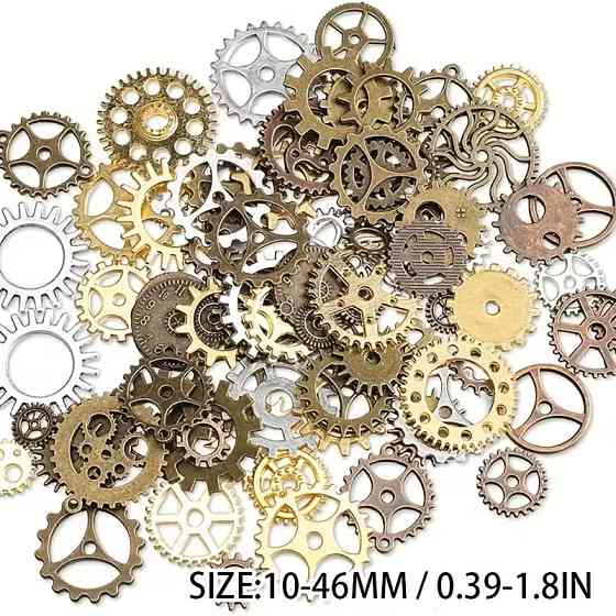 Подвески в стиле часов для бижутерии, 100 г Киев