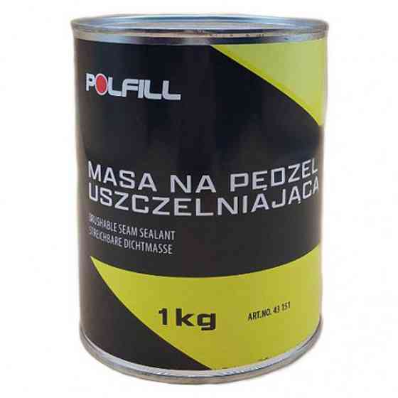 Герметик під кисть чорний 1кг Polfill Київ
