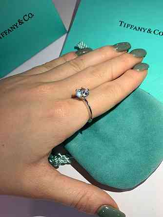 Кольцо Тиффани Tiffany, серебро 925 пробы / упаковано в мешочек Тиффани Одесса