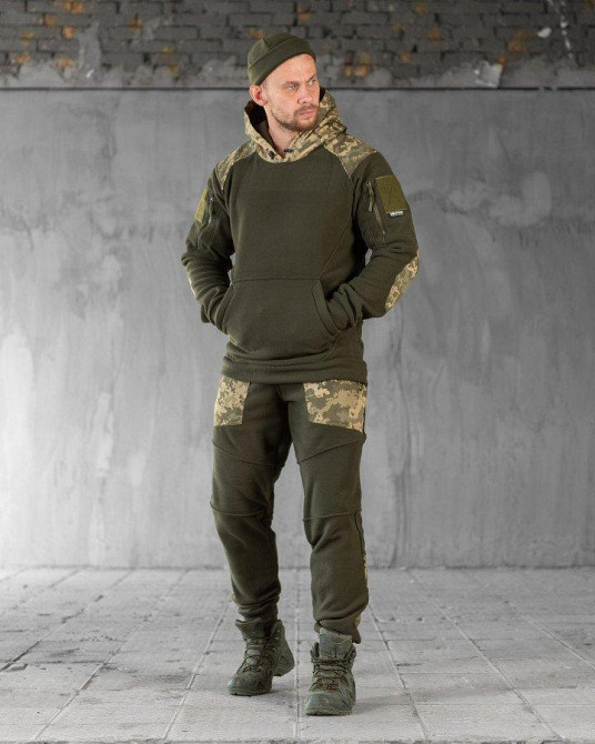 Флисовый спортивный костюм oblivion TARANTUL олива ВТ0598 Одесса - изображение 1