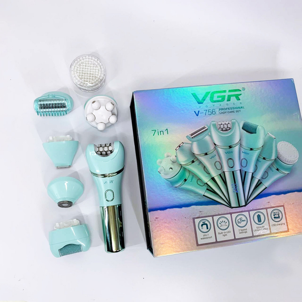 Электрический эпилятор-бритва VGR V-756, Эпилятор бритва для ног, Депилятор электрический RV-81 Львов - изображение 10