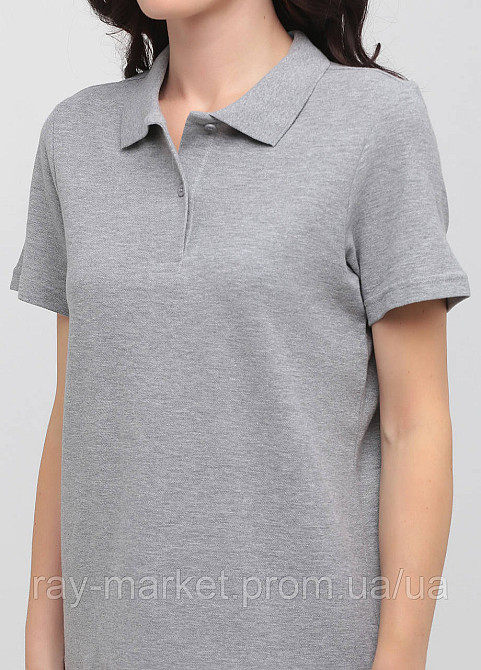 Поло базове Stedman Polo приталене жіноче сірий меланж (ST3100-GYH ) Київ - фото 3