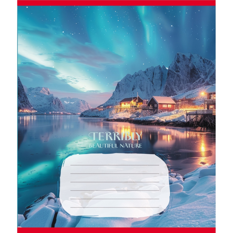 Зошит учнівський "Неймовірно красива природа" 024-560107L-2 в лінію, 24 аркуші Вінниця - фото 1