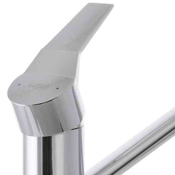 Смеситель для умывальника Haiba Zeon 555 с изливом 15 см (HB0414) Харьков