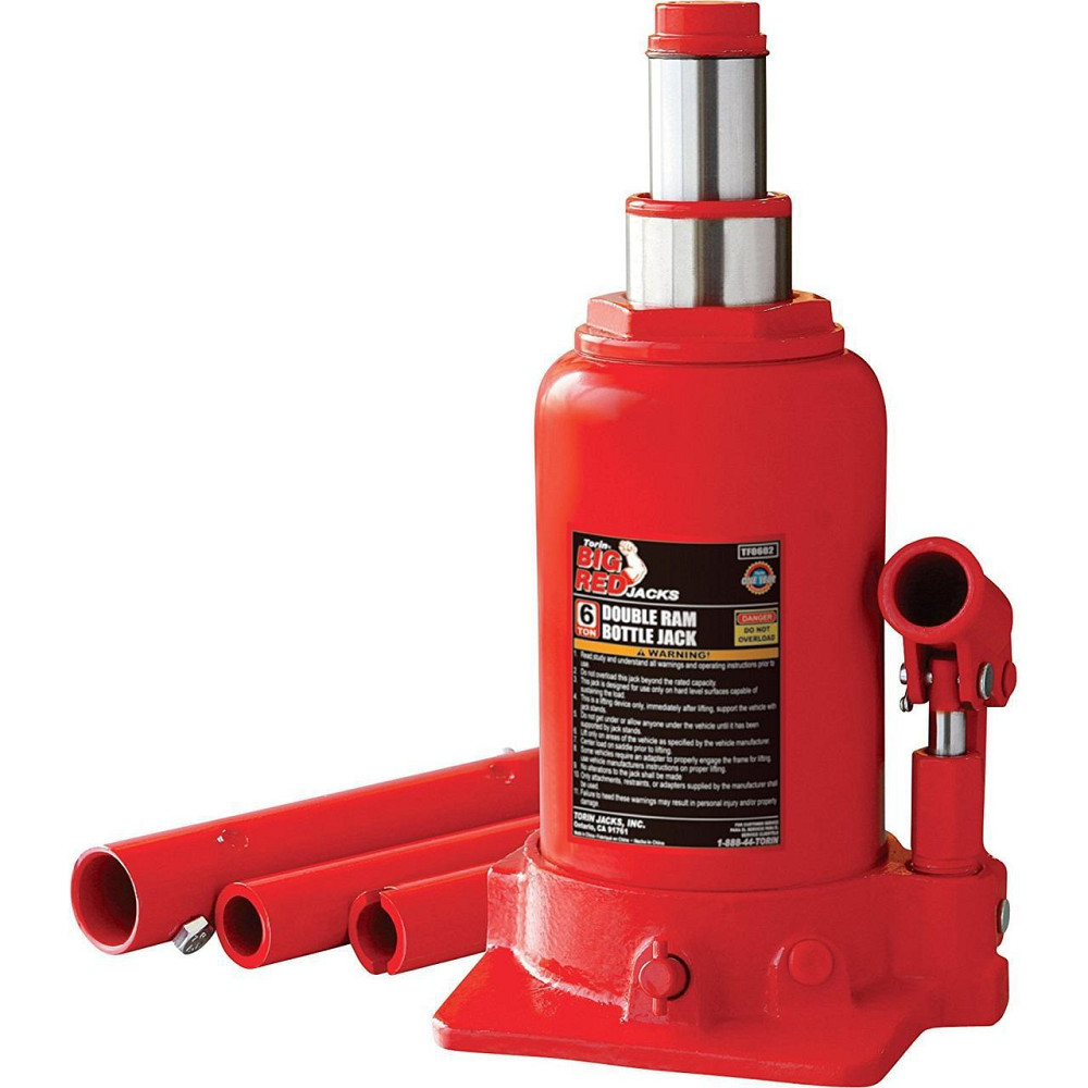 Домкрат двухштоковый низкопрофильный 6т 215-485 мм TORIN TF0602 Одесса - изображение 1