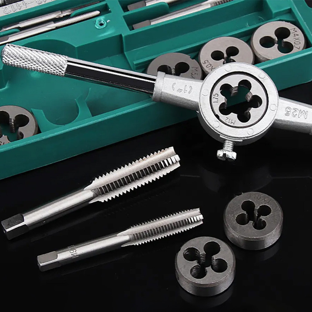 Набір мітчиків та плашок 20 шт,в кейсі SBR Київ - фото 2