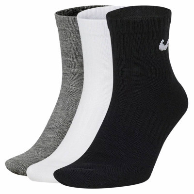 Шкарпетки Nike U NK EVERYDAY LTWT ANKLE 3PR SX7677-964 38-42 3 пари Чорний/Білий/Сірий (194955549452) Вінниця - фото 1