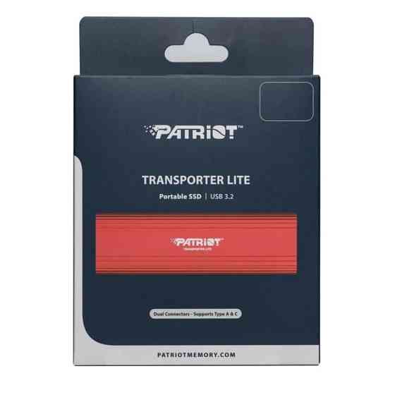 SSD диск портативний зовнішній накопичувач External Patriot Transporter Lite 1TB Type-C PTPL1TBPEC Одеса