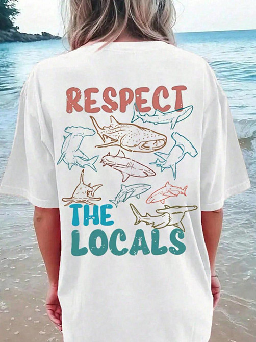 Футболка жіноча з принтом  46 Біла 2664084931 Дніпро - фото 1