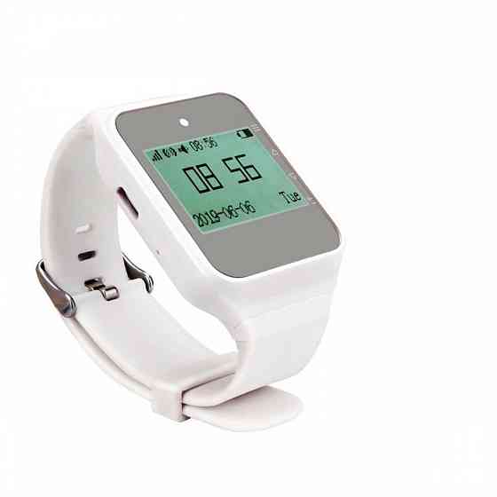 Пейджер–часы официанта с цветным экраном R-08 Recs USA Белый Киев