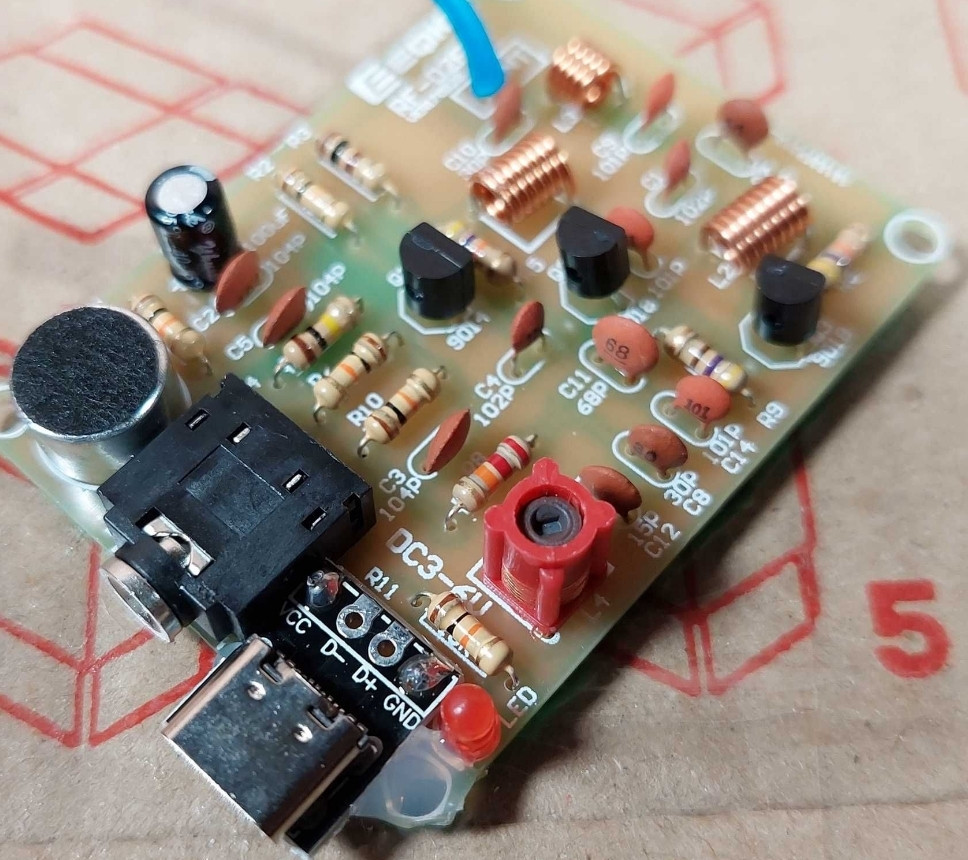 Крутой фм микрофон - аудио радио микрофон - трансмиттер (76 до 108 МГц) Киев - изображение 7