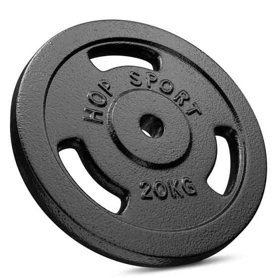 Сет з металевих дисків Hop-Sport Strong 2x20кг Київ