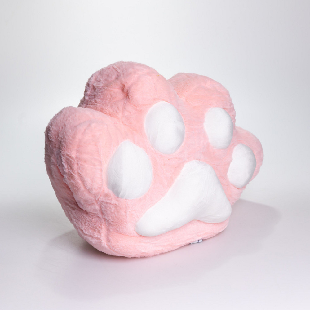 Плюшева подушка-іграшка з пледом "Лапка" 3 в 1 Рожевий Київ - фото 3