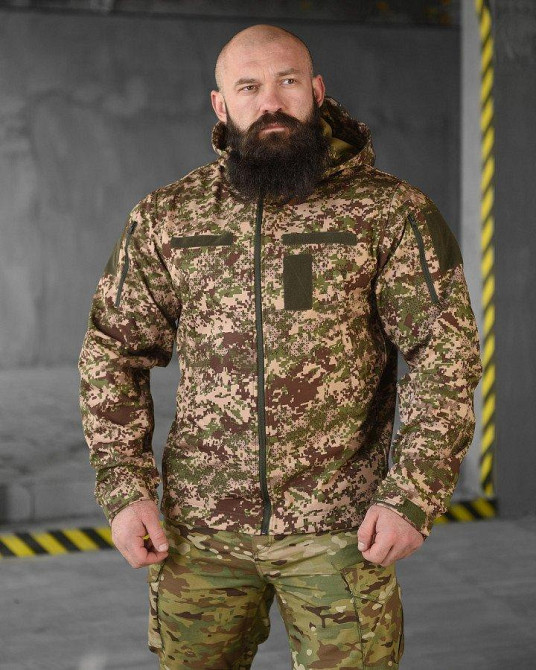 Весняна тактична куртка софтшел masad хижак ВТ6705 Одеса - фото 1