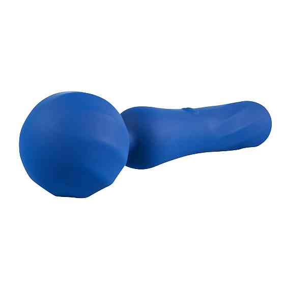 Вибромассажер Wand с гибкой головкой BeYourLover Titan, синий, 25 × 6,27 см Sex Aura Киев