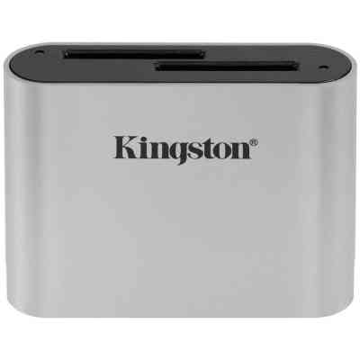 Считыватель флеш-карт Kingston Workflow Dual-Slot SDHC/SDXC UHS-II (WFS-SD) Винница