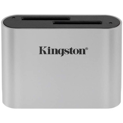Зчитувач флеш-карт Kingston Workflow Dual-Slot SDHC/SDXC UHS-II (WFS-SD) Вінниця - фото 1