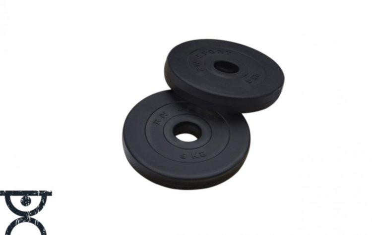 Диск композитний на олімпійський гриф 5 кг 51 мм Гантелі, гирі, штанги і диски з АВС покриттям Київ - фото 2