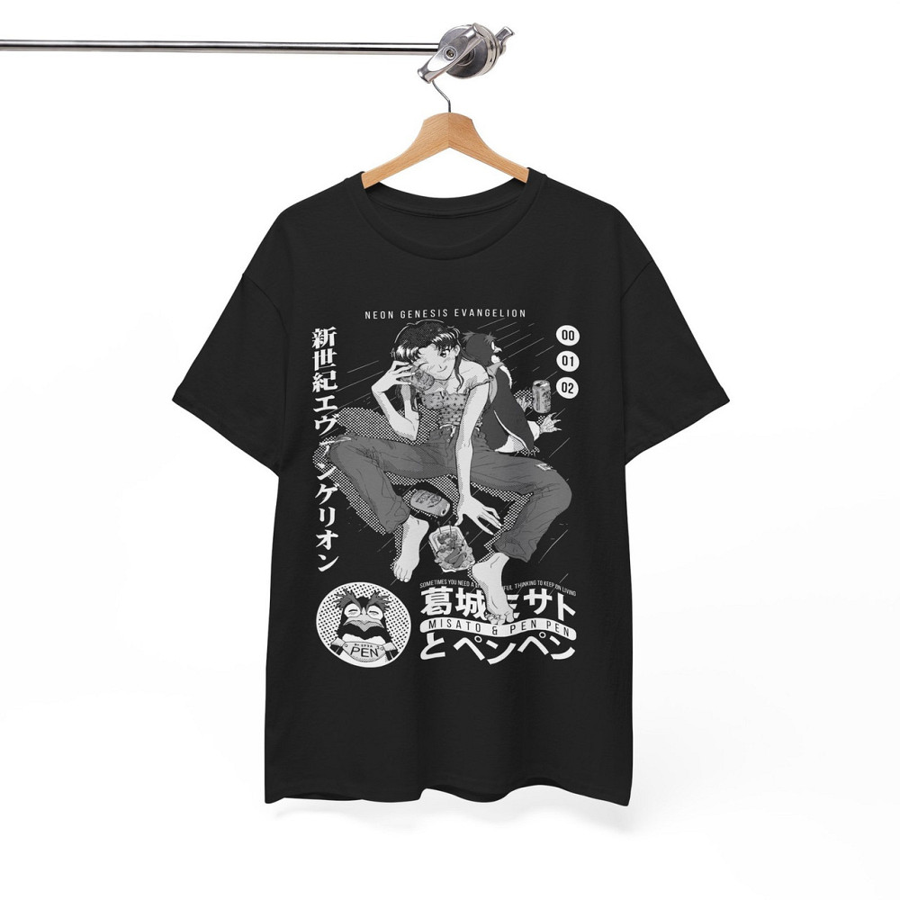 Футболка для мальчика аниме Евангелион оверсайз (рост от 165 до 180 ) Черний AnimeJ0018m Днепр - изображение 8