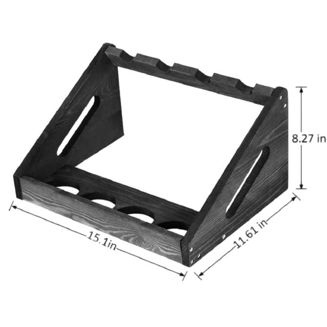 Настольная винная полка 