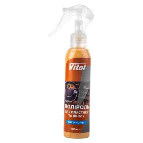 Полироль для пластика и винила Vitol 150мл Amber Royale Львов