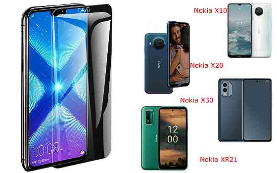 Защитное стекло NeoGlass для Nokia X10, Nokia X20, Nokia X30, Nokia XR21 – ультрапрозрачное и устойчивое Киев