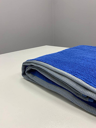 Махровое полотенце Ideal Textile 90х160 см однотонное в асорт. (56860798) Синий Черновцы - изображение 8