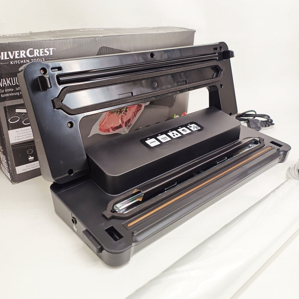 Вакууматор для хранения свежих продуктов, Вакуматор для кухни, Автоматический вакуумный упаковщик еды MK-20 Львов - изображение 14