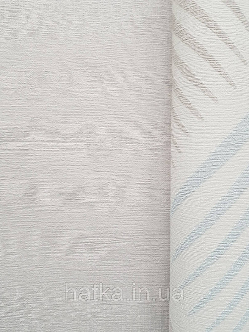 Обои виниловые на флизелине AS creation New-life однотонные светло серые серебристые точки тонкие полоски Киев - изображение 1
