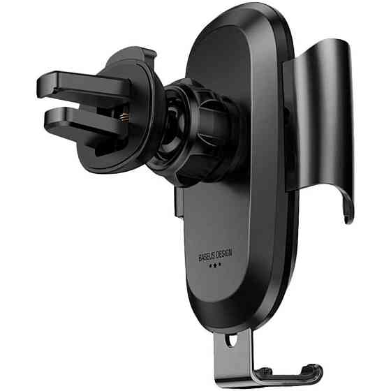 Автотримач для телефона Baseus Future Gravity Car Mount Black Ковель