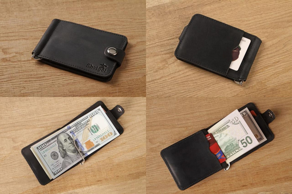 Зажим для купюр Черный (SHVIGEL) Киев - изображение 9