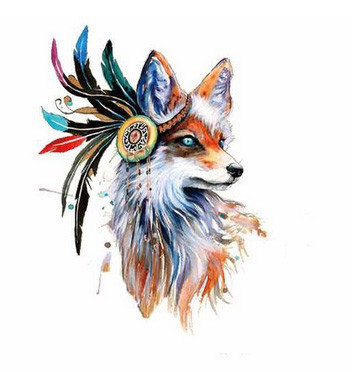 Термонаклейка на футболку или куртку Лиса Киев - изображение 1