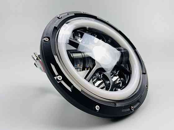 Світлодіодна фара кругла LED 65W лампа для модифікованого світла, Автомобільні світлодіодні фариУниверсальная Фара Головного Свет Мукачево