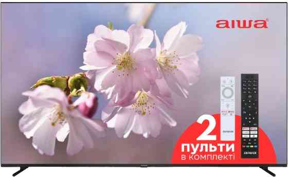 TV 65 AIWA 65AN7003UHD 4K UHD/DLED/T2/Android 11/2 x12W/Dolby Digital/HDMI/Wi-Fi/VESA 400x200 M6/Bla Вінниця