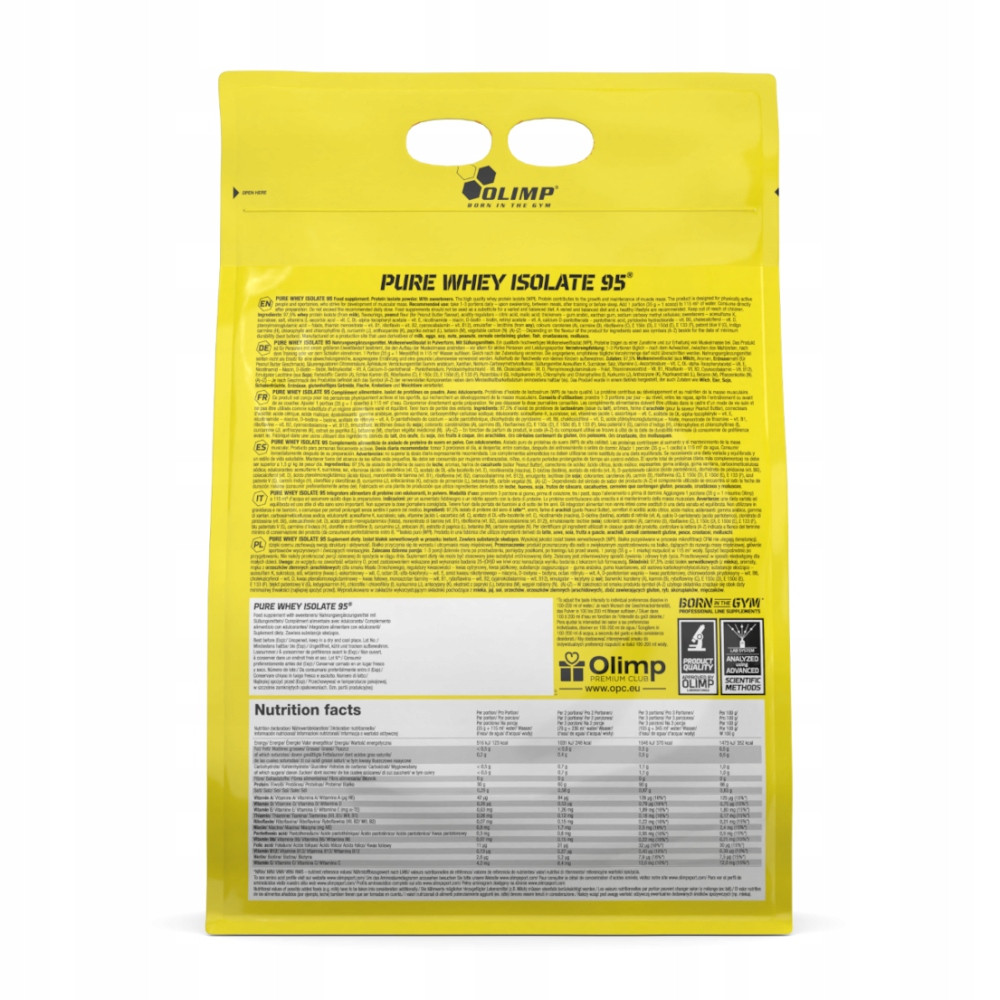 Протеїн Olimp Pure Whey Isolate 95 (ваніль) 1800 g Луцьк - фото 2