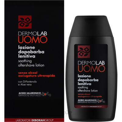 Лосьон после бритья Dermolab Uomo Успокаивающий Для всех типов кожи 120 мл (8009518392548) Винница - изображение 2