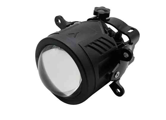 Противотуманные фары LED линза универсальная 3,5 дюйма 85мм туманка 60 ватт белая/желтая (два режима) Харьков